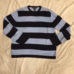 Banana Republic Crew neck stripe sweater -size M